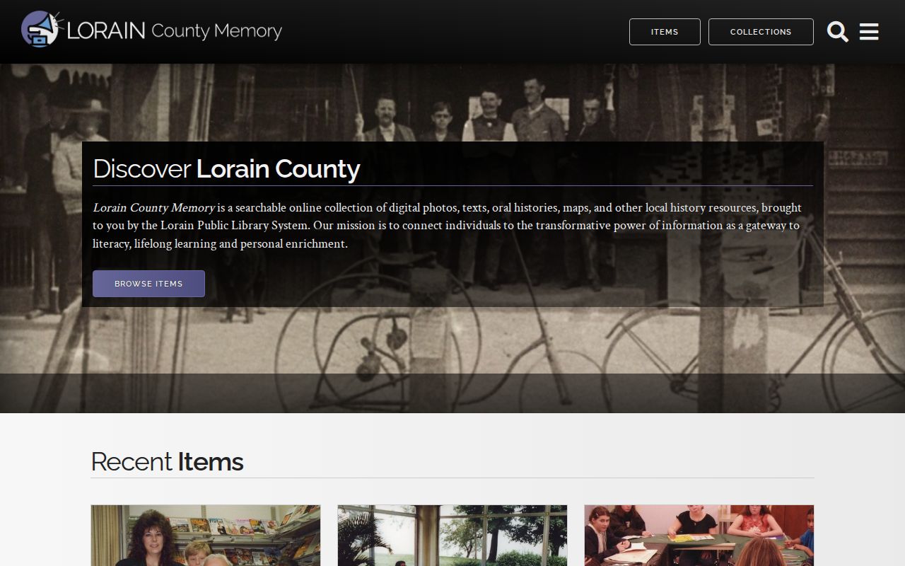 Lorain County previous residents Lorain County Memory archive